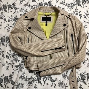 BCBGMAXAZRIA biker jacket size xs